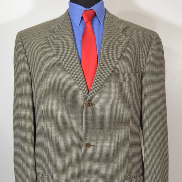 Jhane Barnes 42L Sport Coat Blazer Suit Jacket - Picture 1 of 8
